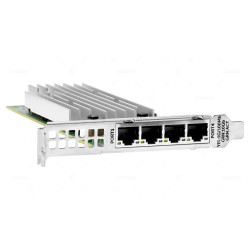 33M0K  DELL QLOGIC FASTLINQ 41164 QUAD PORT 10Gb RJ-45 NETWORK ADAPTER